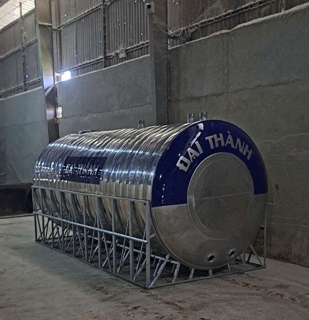 Thương hiệu bồn inox 9000L ngang Tân Á và Đại Thành